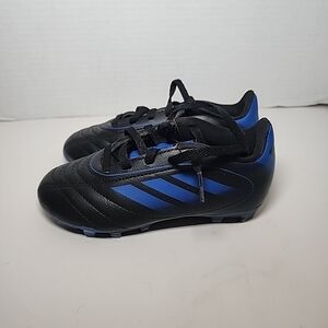 adidas Kids' Goletto VIII FG Soccer Cleats Size 11K Black Blue